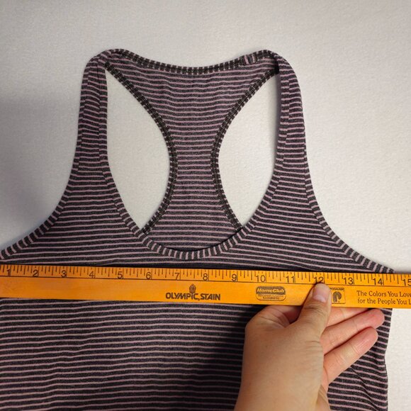 LULULEMON STRIPED RACERBACK TOP - Picture 4 of 6